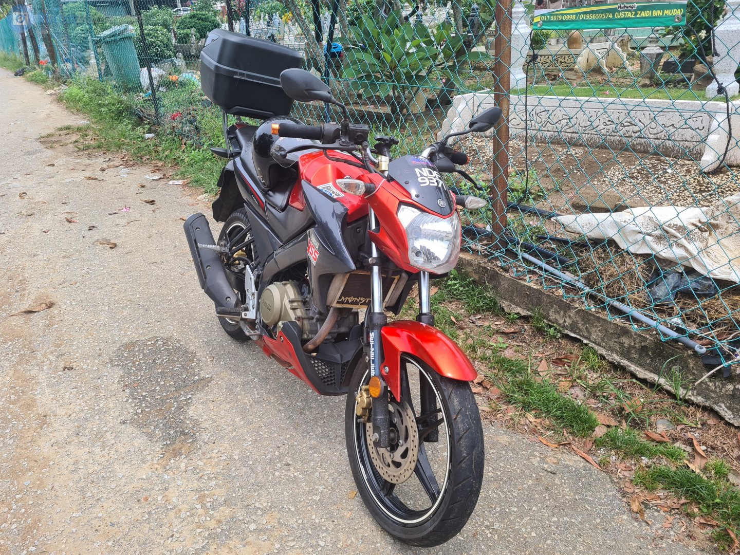 NDF 9371, Yamaha FZ 150i, 2007–2018