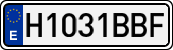 License plates of Spain, Specialty plates