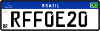 License plate of Brazil, Private owners (Mercosul)