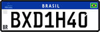 License plate of Brazil, Private owners (Mercosul)