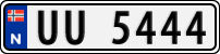 License plate of Norway, Trailers, motorcycles, special vehicles