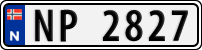 License plate of Norway, Trailers, motorcycles, special vehicles