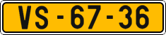 License plate of the Czech Republic, Commercial vehicles (1960)