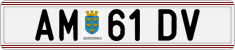 License plate of Austria, Regular plates