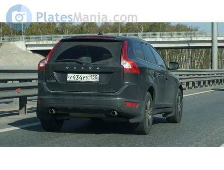 у434уу150, Volvo XC60