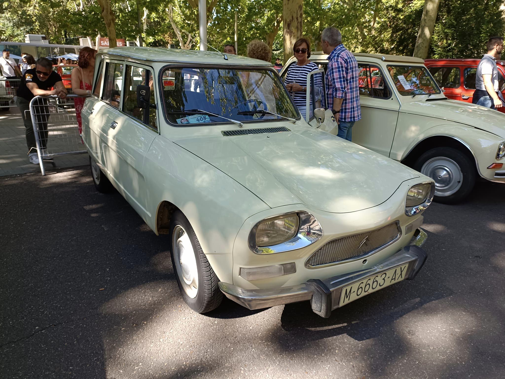 M 6663 AX, Citroёn Ami 1st gen 8/10/Super Break Wagon, facelift, 1969–1978