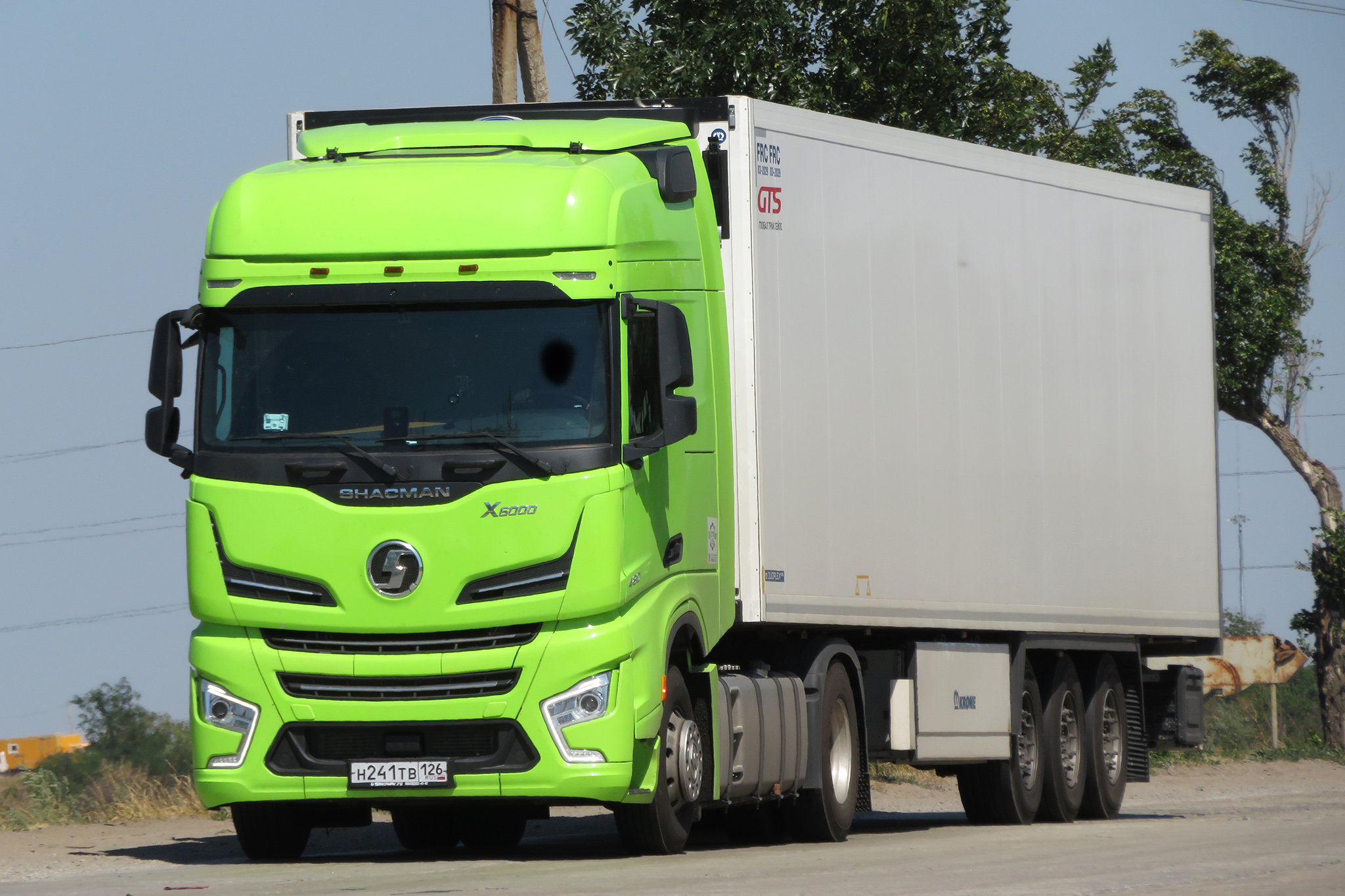 н 241 тв 126, Shacman (Shaanxi) X6000 1st gen, 2017–