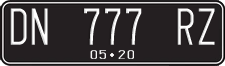 License plate of Indonesia, Regular plates