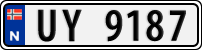 License plate of Norway, Trailers, motorcycles, special vehicles