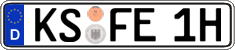 German license plate, Plates for oldtimers (type 