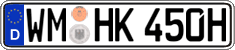 German license plate, Plates for oldtimers (type 