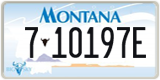 Montana, 1-12345A / 10-1234A