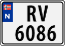 License plate of Norway, Trailers, motorcycles, special vehicles