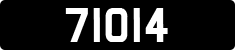 License plate of Guernsey, Regular plates