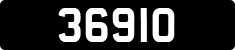 License plate of Guernsey, Regular plates