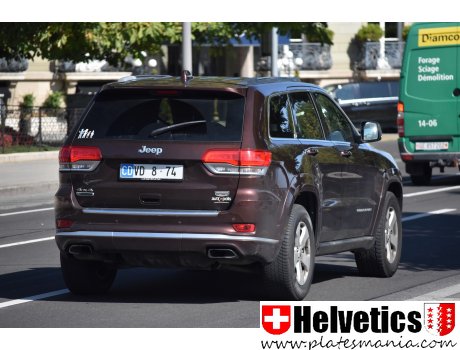 CD VD 8-74, Jeep Grand Cherokee