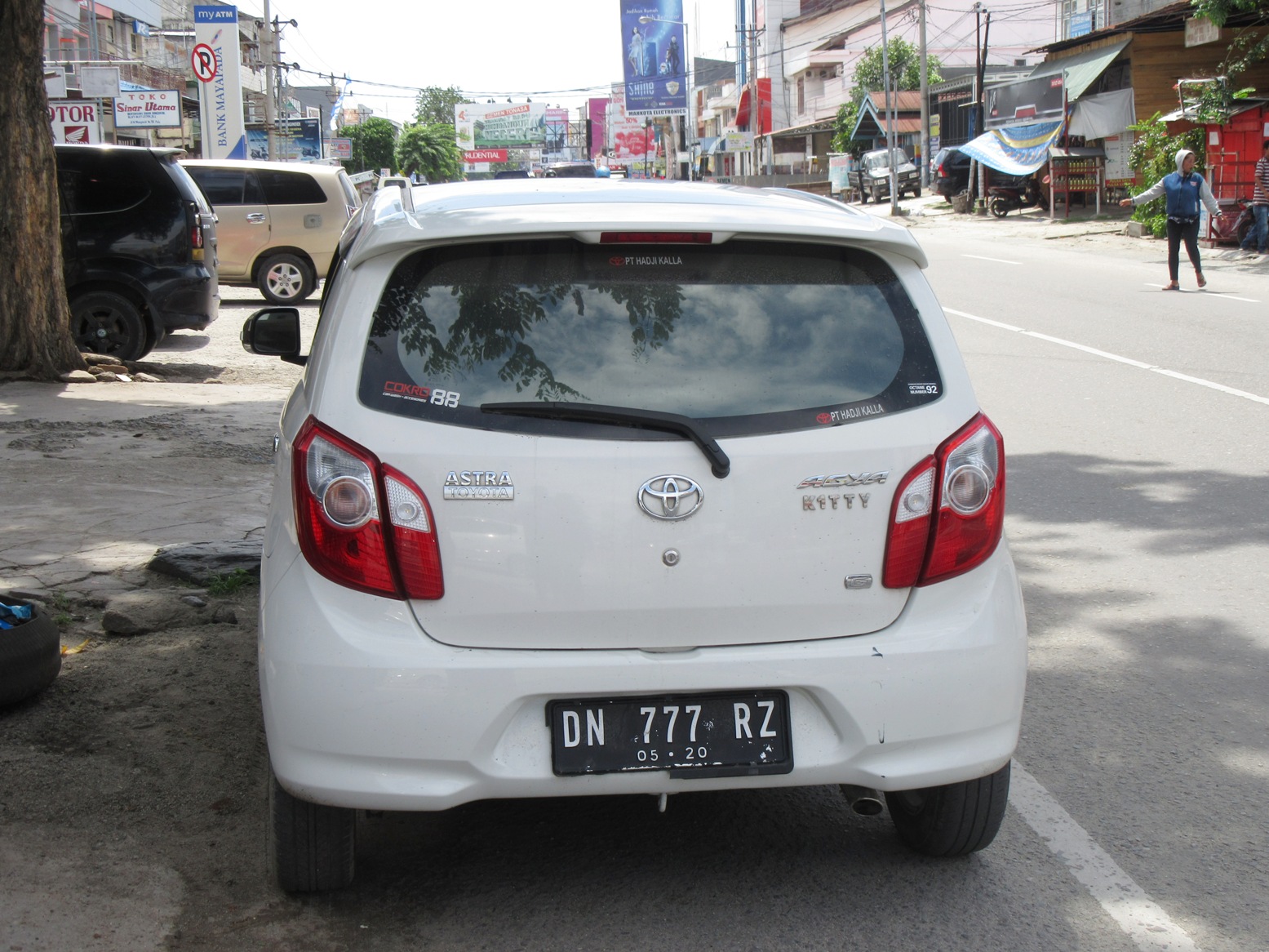 DN 777 RZ, Toyota Agya 1st gen (B100), 2012–2017