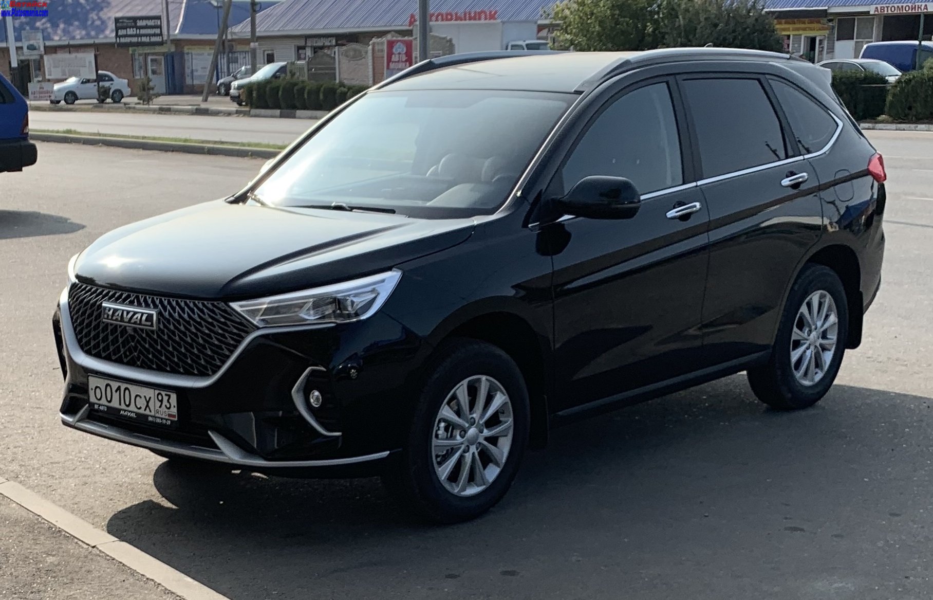 о 010 сх 93, Haval M6 2nd gen (Plus), 2021–