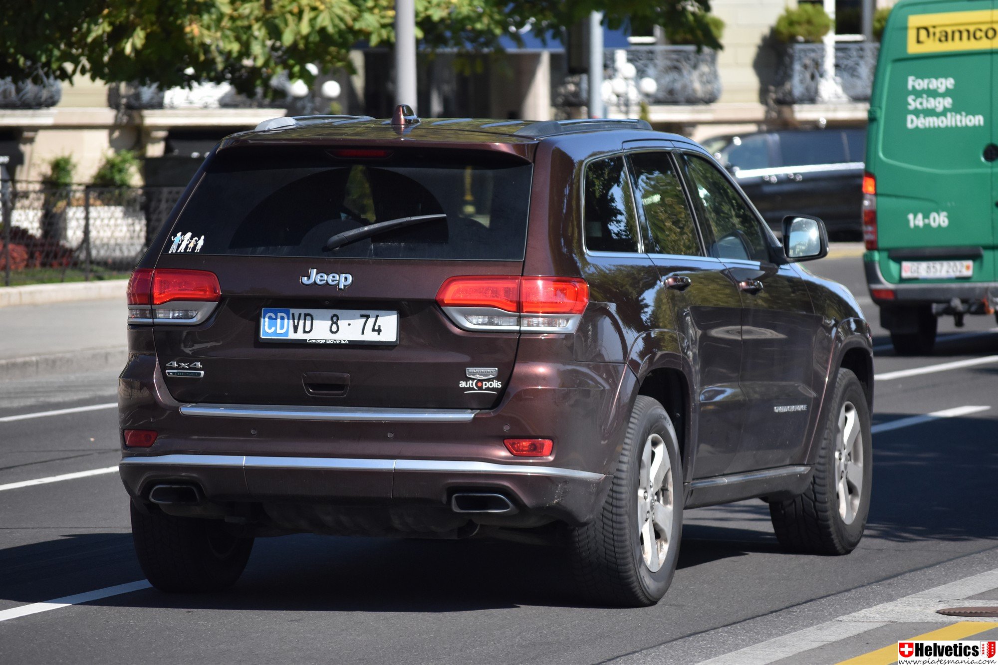 CD VD 8-74, Jeep Grand Cherokee 4th gen (WK2), facelift, 2013–2022