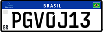 License plate of Brazil, Private owners (Mercosul)