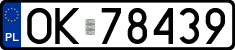 License plates of Poland, Regular car plates