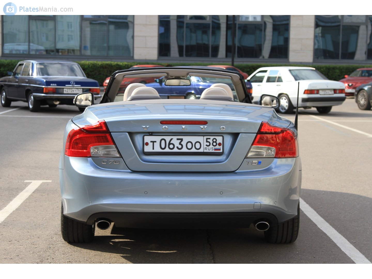 т 063 оо 58, Volvo C70 2nd gen (542), facelift, 2010–2013