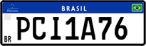 License plate of Brazil, Private owners (Mercosul)