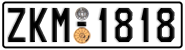 License plate of Greece, Cars
