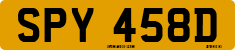 License plate of the United Kingdom, 1963 year system