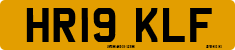 License plate of the United Kingdom, 2001 year system