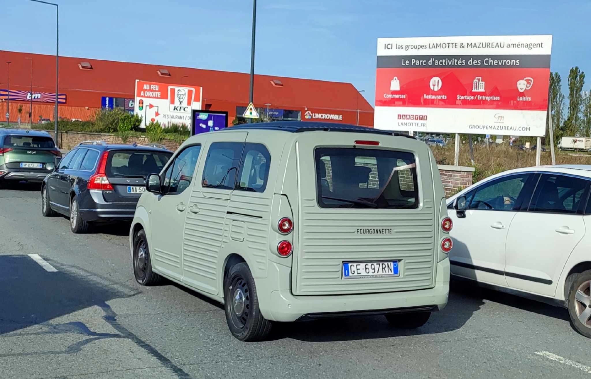 GE 697 RN, Citroёn Berlingo 3rd gen 2CV Fourgonnette by Caselani (K9), 2022–