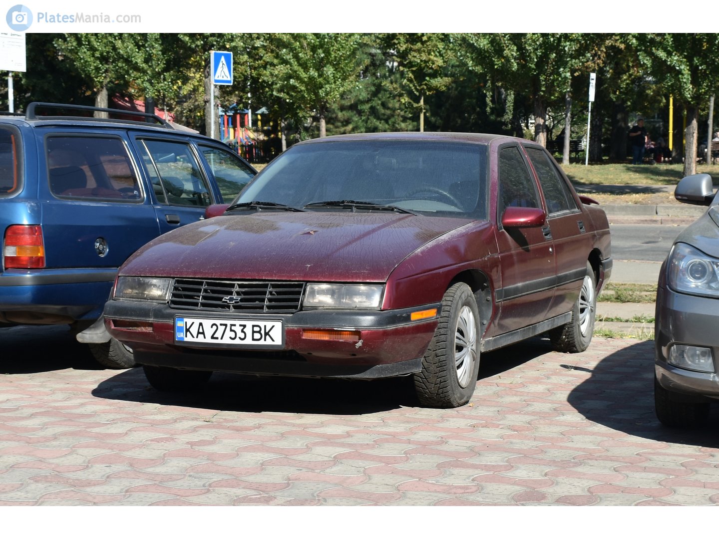 KA 2753 BK, Chevrolet Corsica 1st gen Sedan (69; L-body), 1987–1996