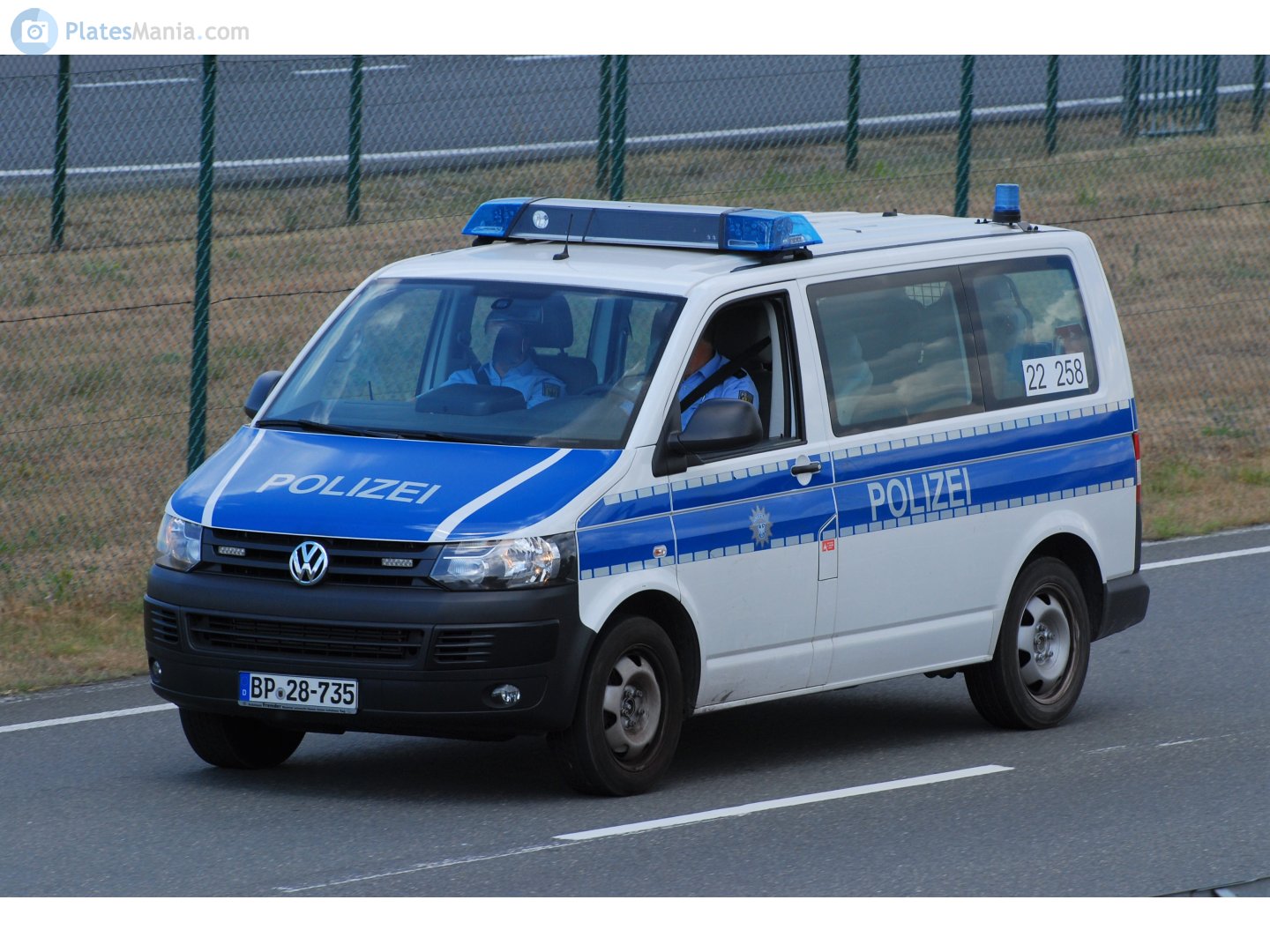 BP 28-735, Volkswagen Transporter 5th gen Van (T5) (7E/7H), facelift, 2009–2015