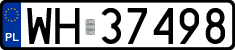 License plates of Poland, Regular car plates