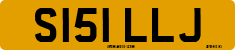 License plate of the United Kingdom, 1983 year system