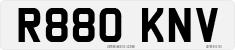 License plate of the United Kingdom, 1983 year system