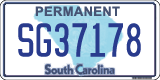 South Carolina, Permanent (AB12345)