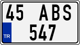 License plate of Turkey, Regular plates
