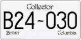 British Columbia, Collector (B12-345/1M2-345)