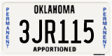 Oklahoma, Apportioned (1AB234)