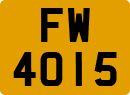 License plate of the United Kingdom, 1903 year system