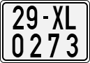 License plate of Vietnam, Motorcycles