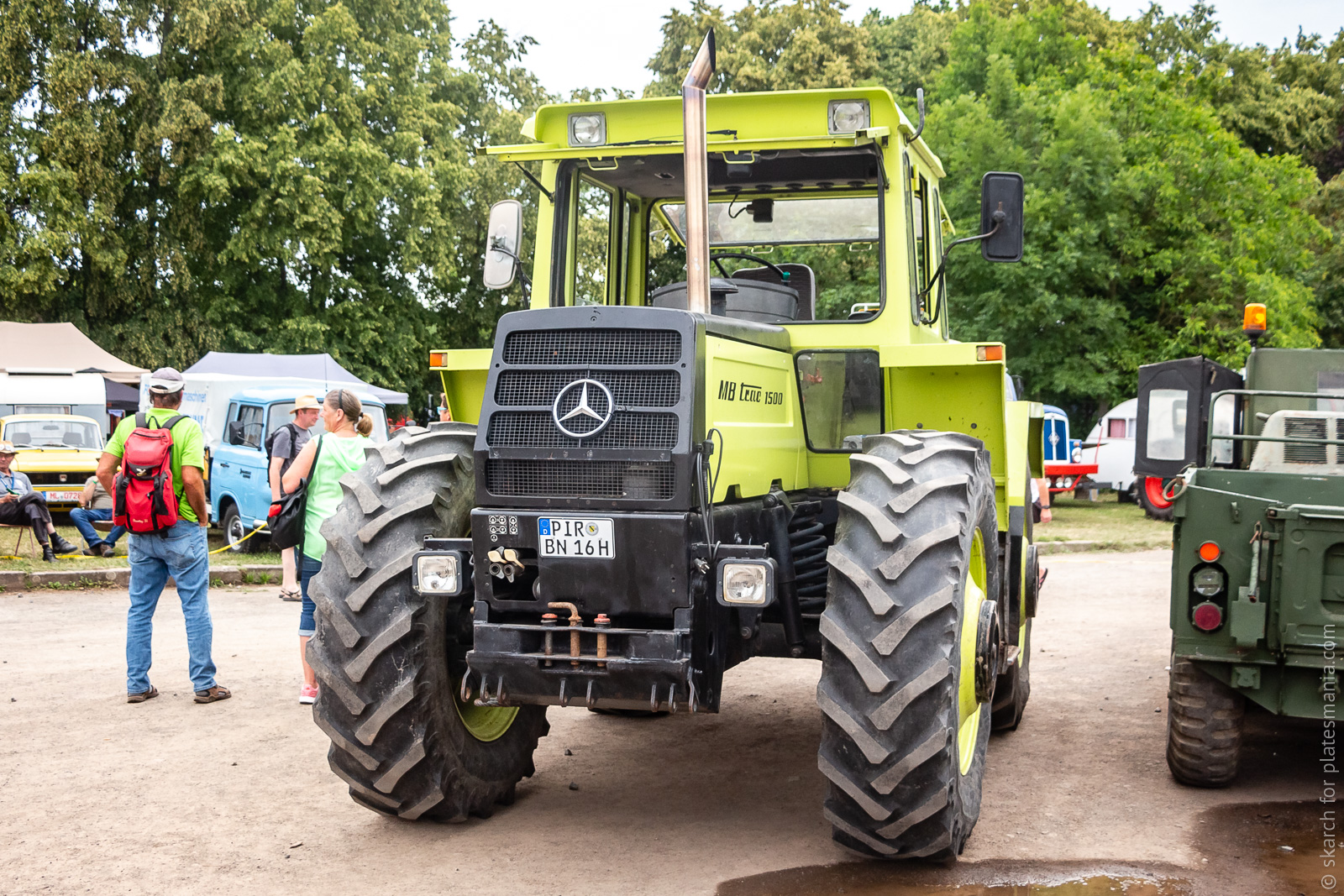 PIR BN 16 H, Mercedes-Benz MB Trac Schwere Klasse (442/443), 1976–1991