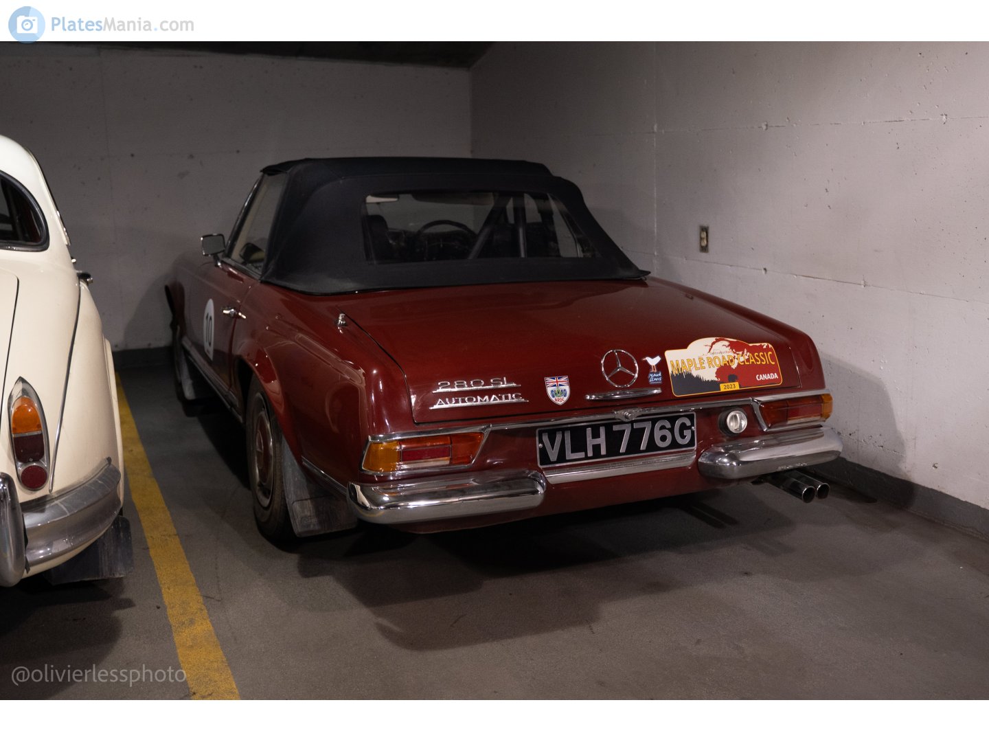 VLH776G, Mercedes-Benz SL-Klasse 2nd gen 230­–280 SL (W113), 1963–1971