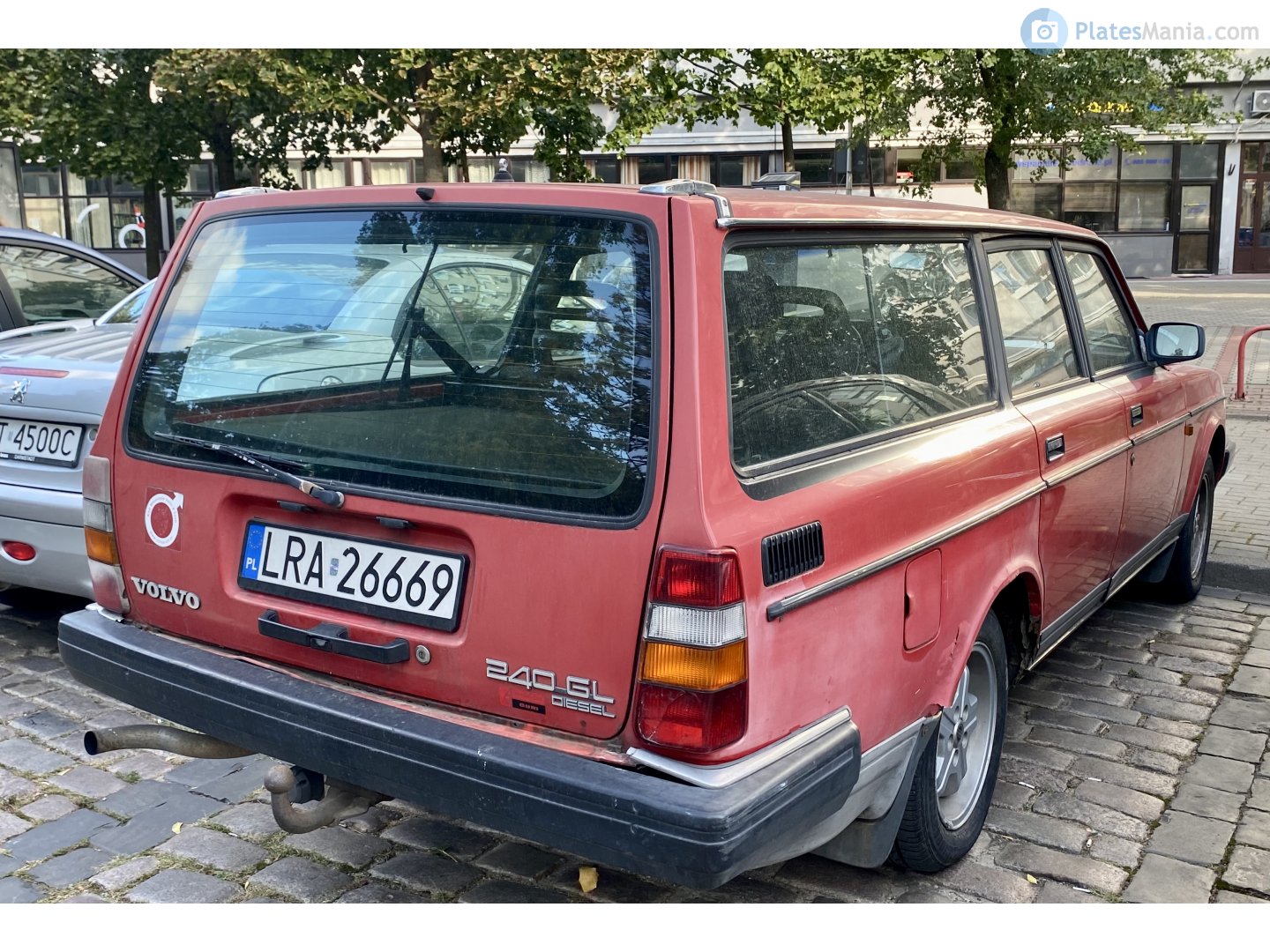 LRA 26669, Volvo 240-Series 1st gen 5-door Wagon (245), facelift, 1978–1993