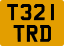 License plate of the United Kingdom, 1983 year system