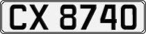 License plate of Norway, Trailers, motorcycles, special vehicles
