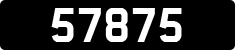 License plate of Guernsey, Regular plates