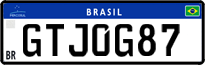 License plate of Brazil, Private owners (Mercosul)