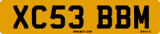 License plate of the United Kingdom, 2001 year system